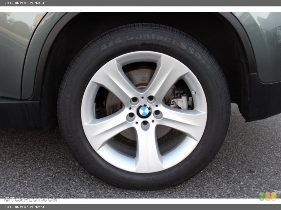 2012 BMW X6 xDrive50i Wheel and Tire Photo #74697883
