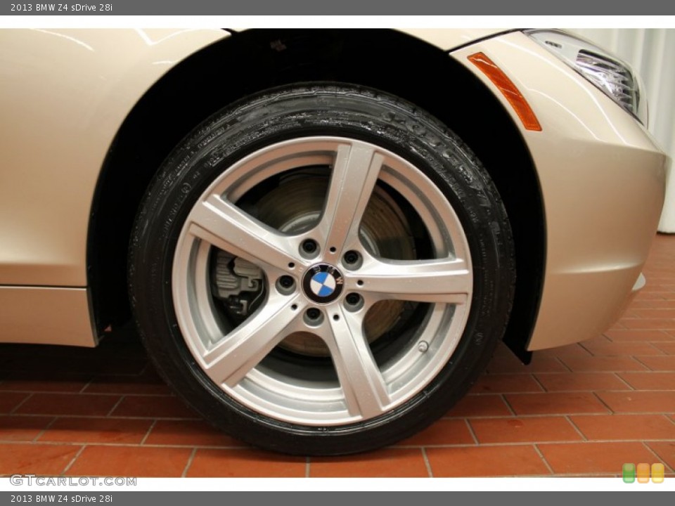 2013 BMW Z4 sDrive 28i Wheel and Tire Photo #74699328