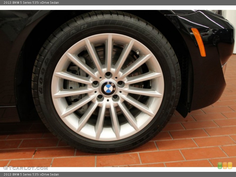 2013 BMW 5 Series 535i xDrive Sedan Wheel and Tire Photo #74699882