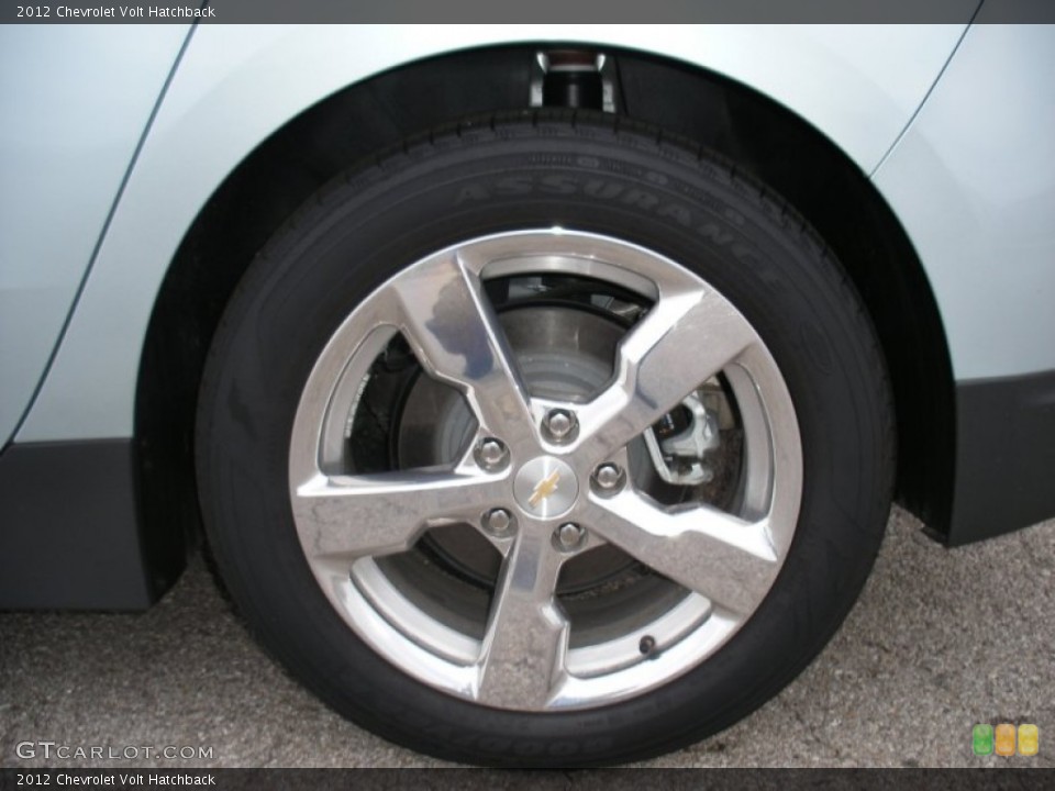 2012 Chevrolet Volt Hatchback Wheel and Tire Photo #74705820