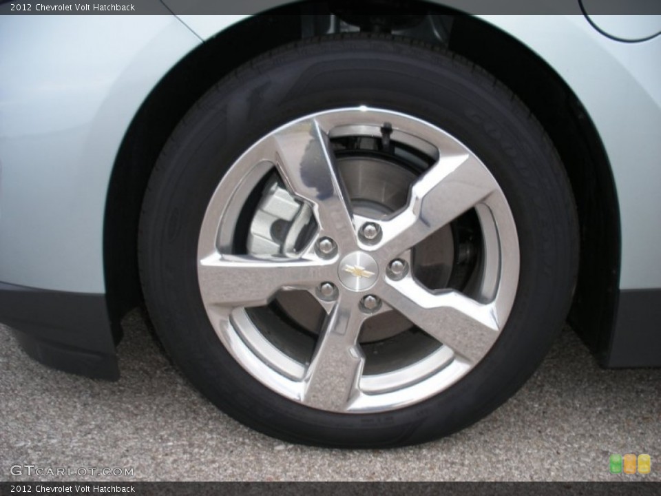 2012 Chevrolet Volt Hatchback Wheel and Tire Photo #74705841