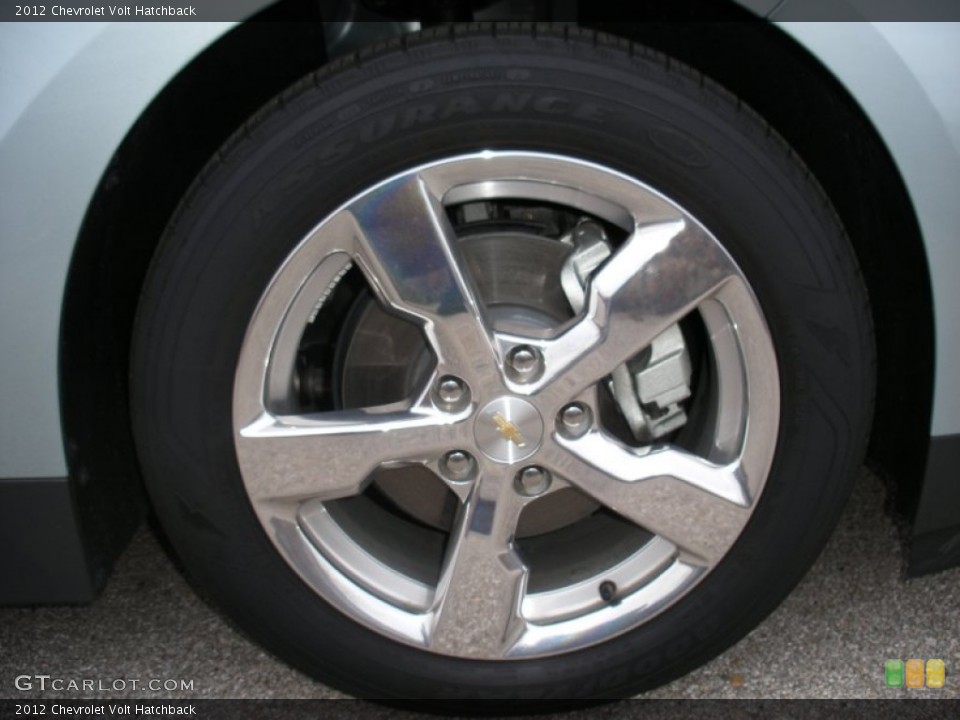 2012 Chevrolet Volt Hatchback Wheel and Tire Photo #74705884