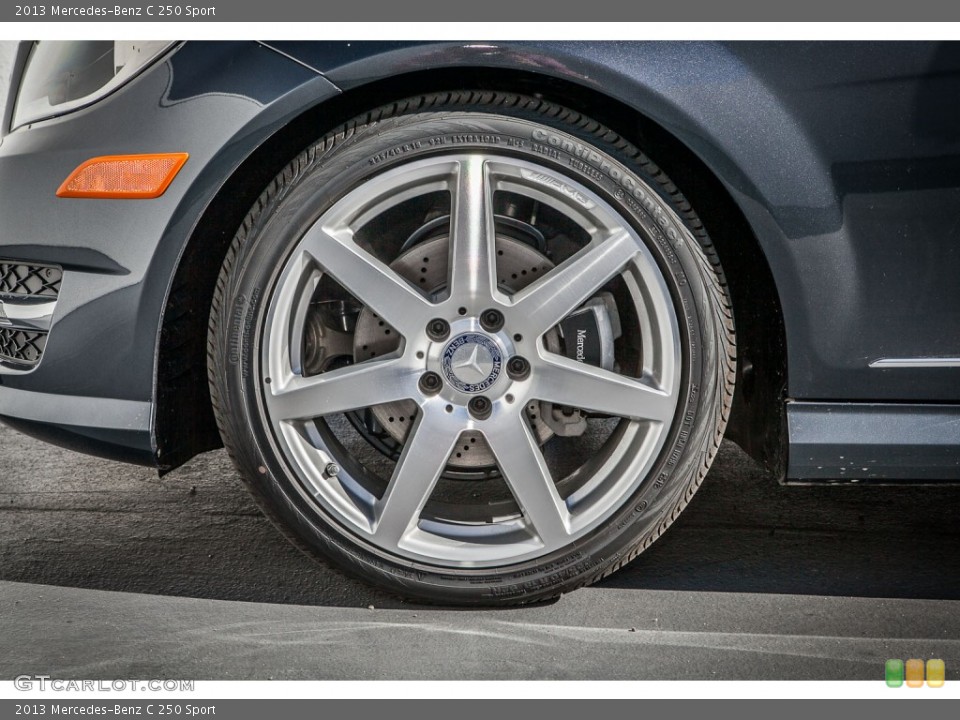 2013 Mercedes-Benz C 250 Sport Wheel and Tire Photo #74713518