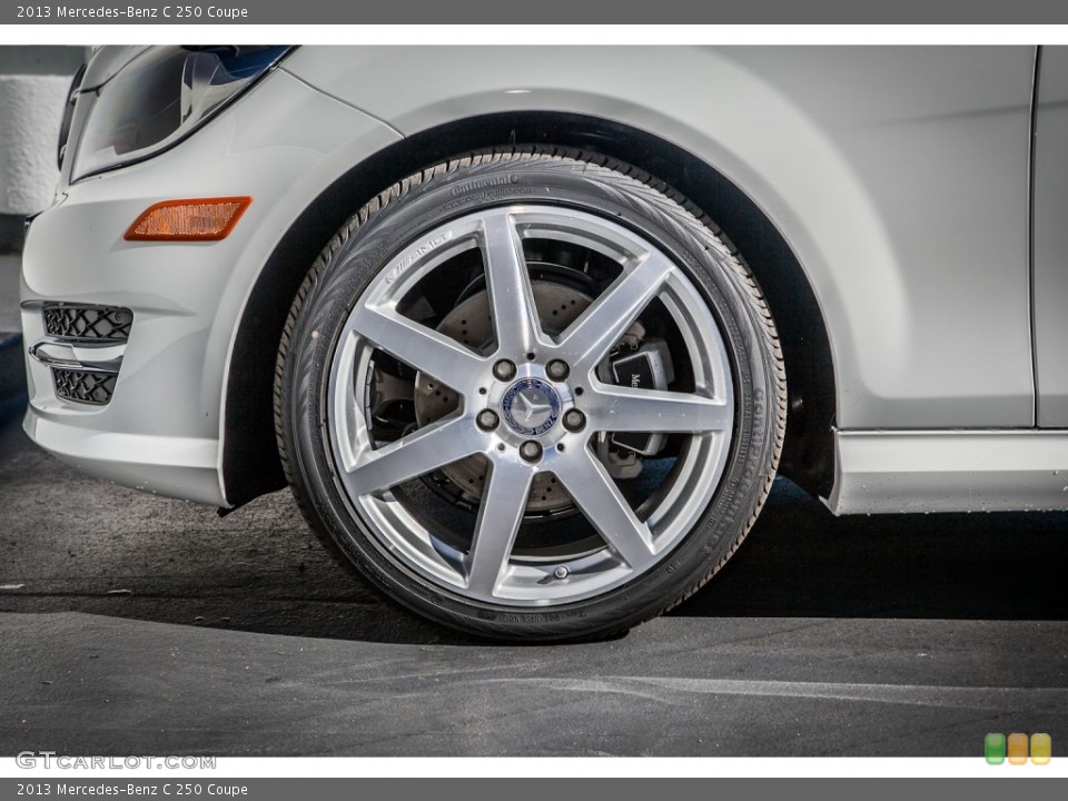 2013 Mercedes-Benz C 250 Coupe Wheel and Tire Photo #74714050