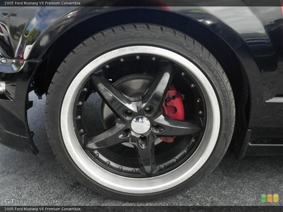 2005 Ford Mustang Custom Wheel and Tire Photo #74718462