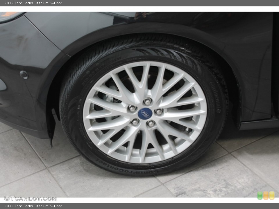 2012 Ford Focus Titanium 5-Door Wheel and Tire Photo #74720656