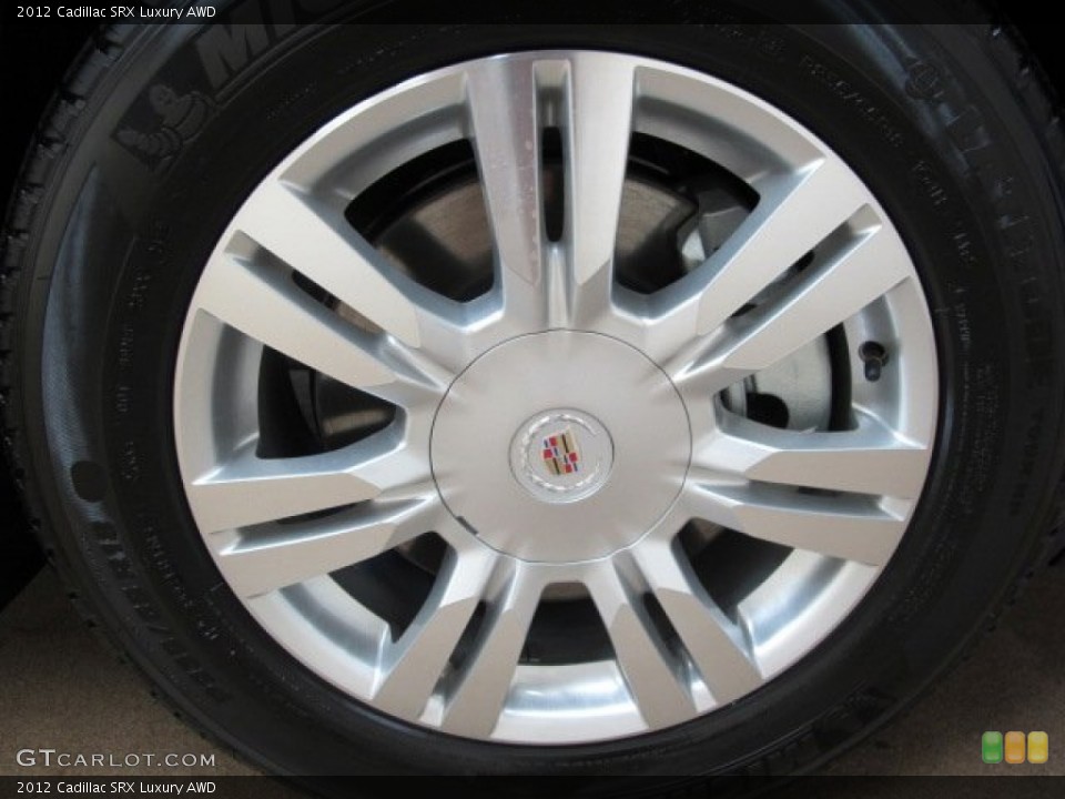 2012 Cadillac SRX Luxury AWD Wheel and Tire Photo #74728197