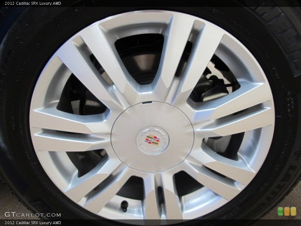2012 Cadillac SRX Luxury AWD Wheel and Tire Photo #74728234