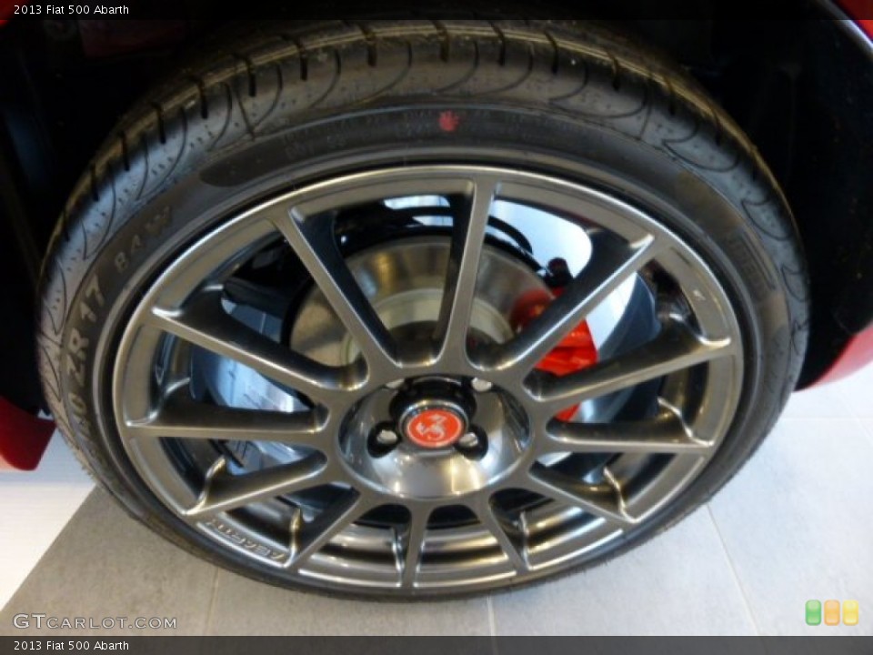 2013 Fiat 500 Abarth Wheel and Tire Photo #74739751