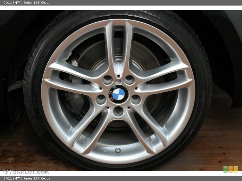 2011 BMW 1 Series 135i Coupe Wheel and Tire Photo #74741711