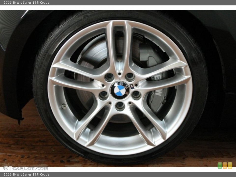 2011 BMW 1 Series 135i Coupe Wheel and Tire Photo #74741731