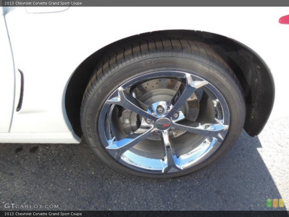 2013 Chevrolet Corvette Grand Sport Coupe Wheel and Tire Photo #74745476