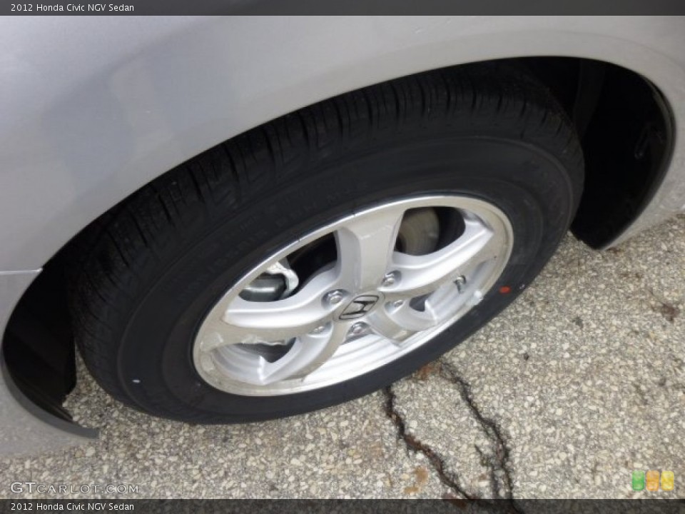 2012 Honda Civic NGV Sedan Wheel and Tire Photo #74749006