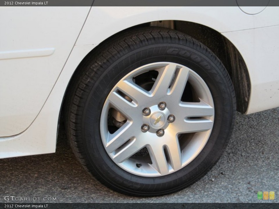 2012 Chevrolet Impala LT Wheel and Tire Photo #74753014