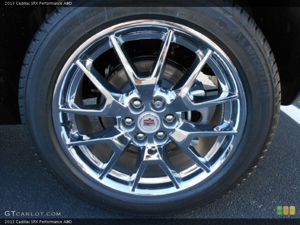 2013 Cadillac SRX Performance AWD Wheel and Tire Photo #74760453
