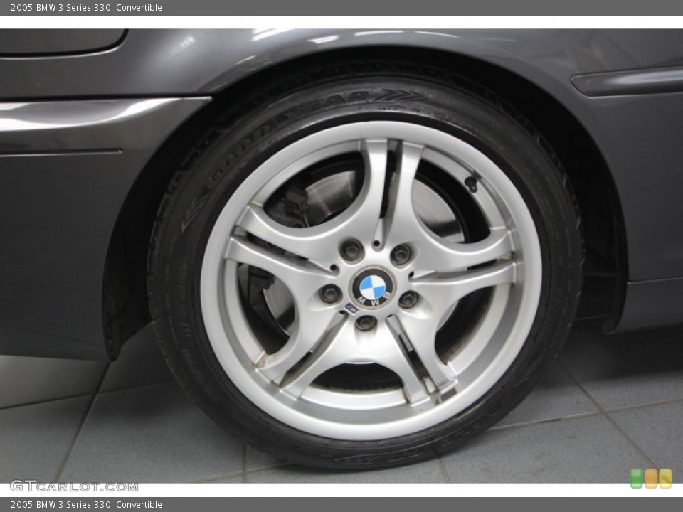 2005 BMW 3 Series 330i Convertible Wheel and Tire Photo #74763780