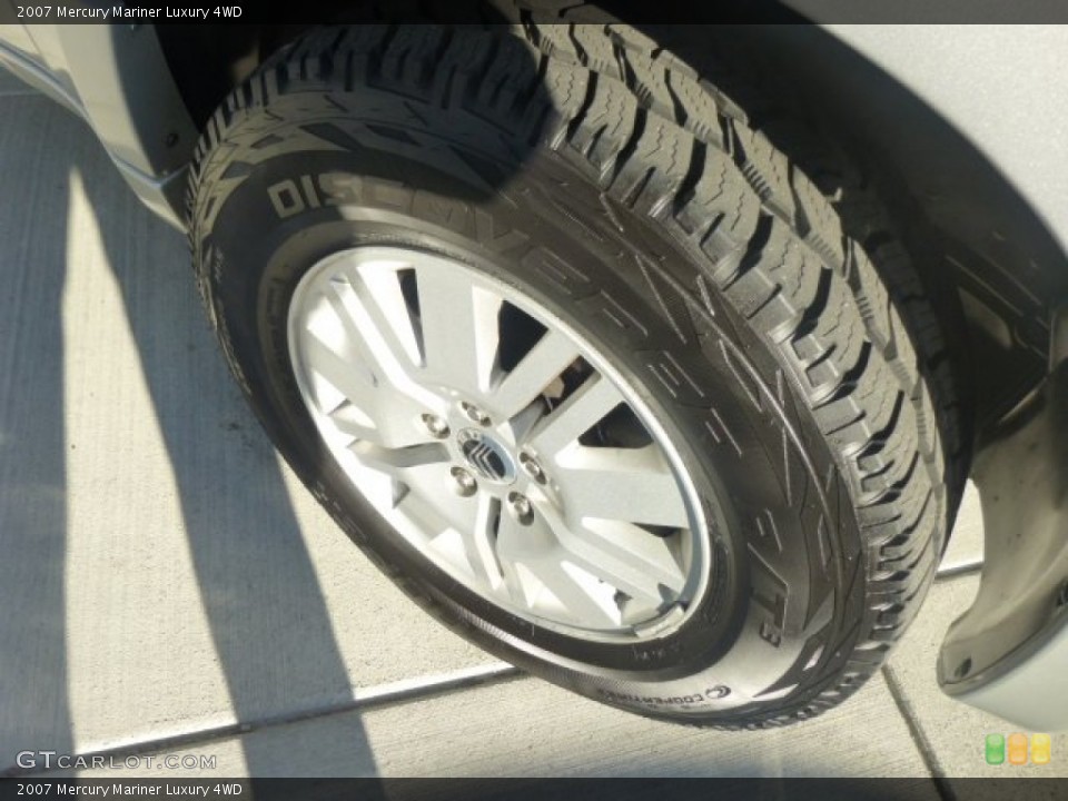 2007 Mercury Mariner Luxury 4WD Wheel and Tire Photo #74764416