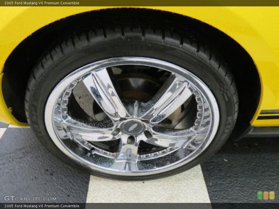 2005 Ford Mustang Custom Wheel and Tire Photo #74784883