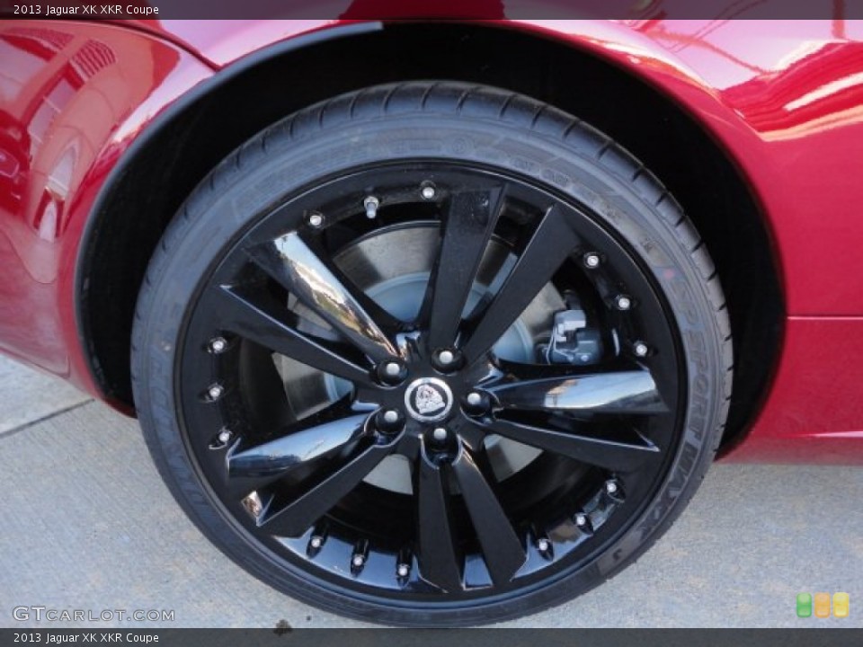 2013 Jaguar XK XKR Coupe Wheel and Tire Photo #74787704