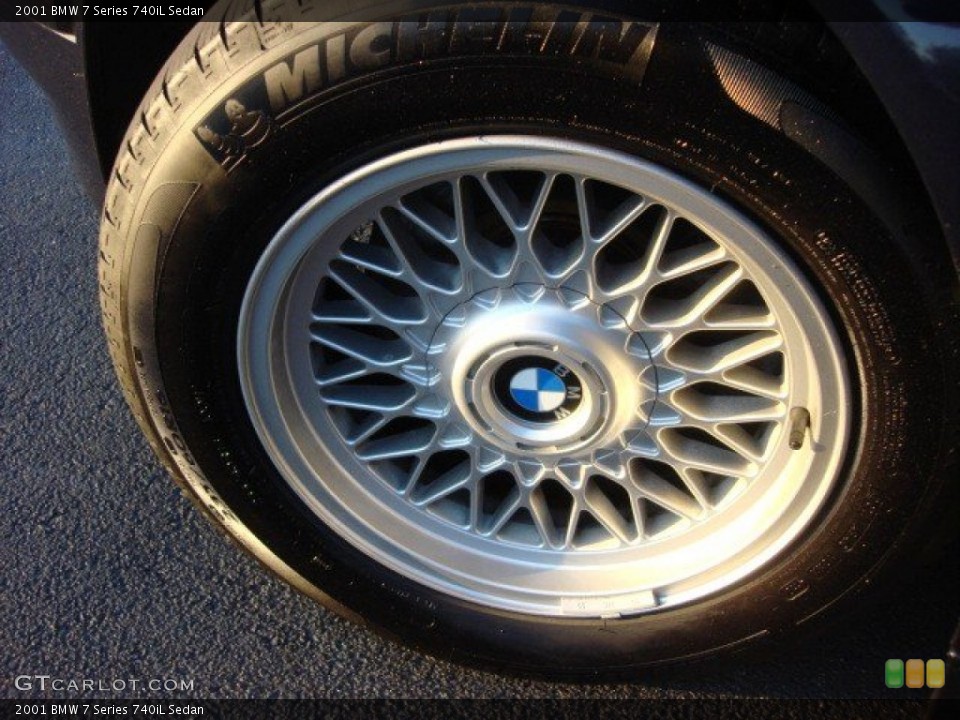 2001 BMW 7 Series 740iL Sedan Wheel and Tire Photo #74789360