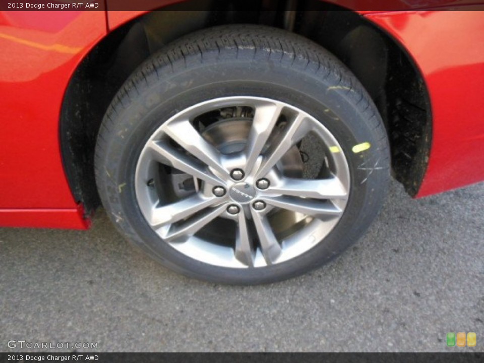 2013 Dodge Charger R/T AWD Wheel and Tire Photo #74790152