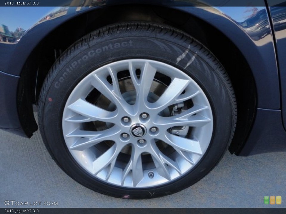 2013 Jaguar XF 3.0 Wheel and Tire Photo #74793445
