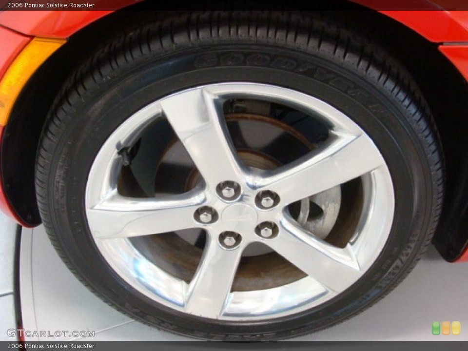 2006 Pontiac Solstice Roadster Wheel and Tire Photo #74797639