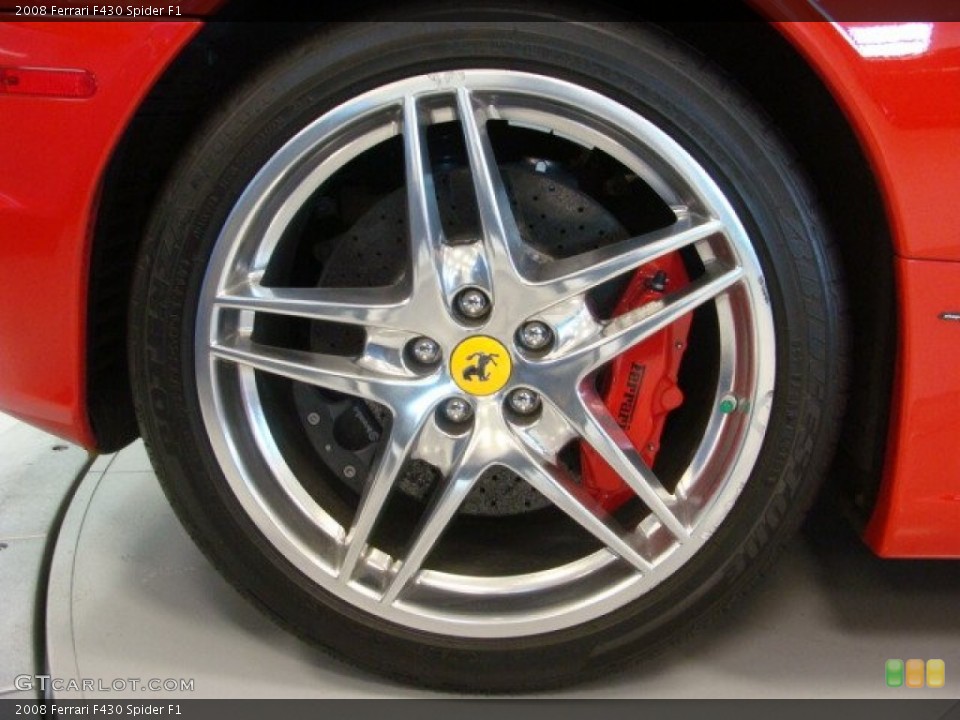 2008 Ferrari F430 Spider F1 Wheel and Tire Photo #74799095