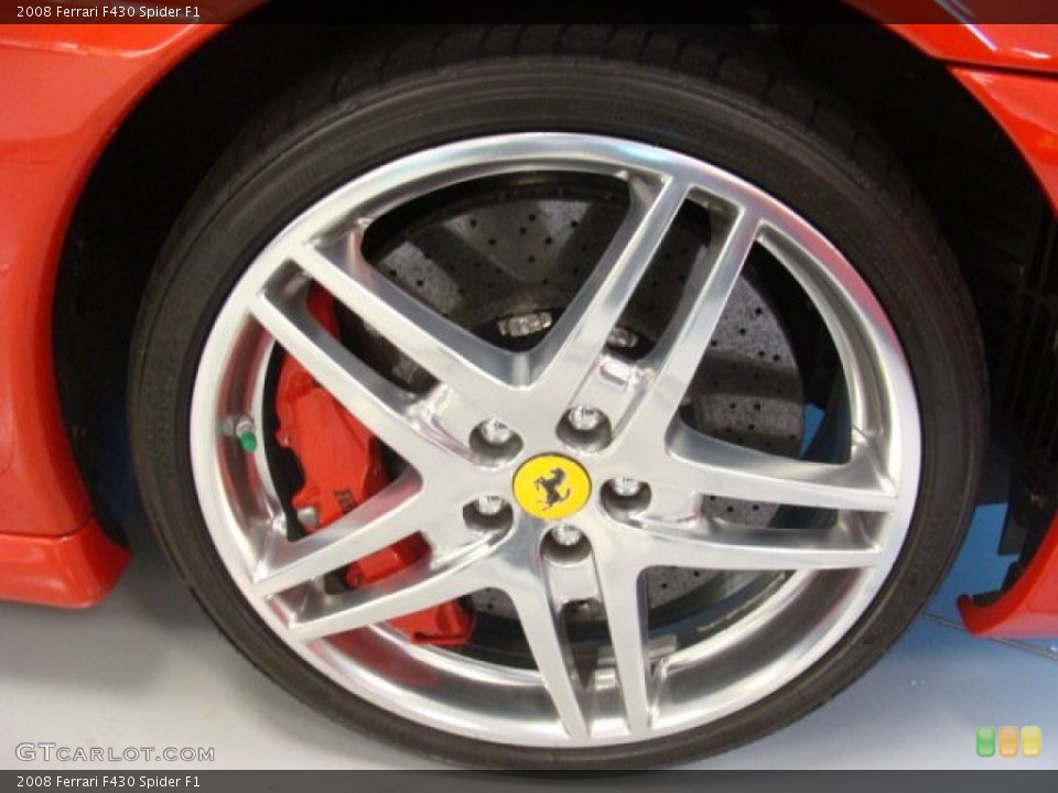 2008 Ferrari F430 Spider F1 Wheel and Tire Photo #74799116