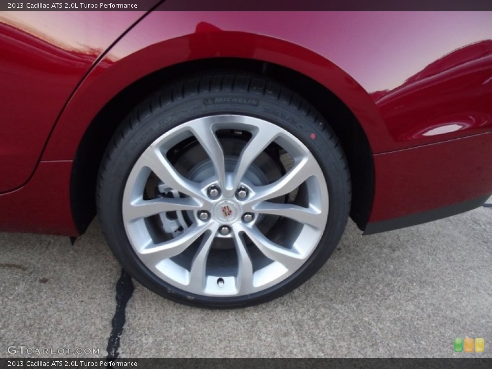 2013 Cadillac ATS 2.0L Turbo Performance Wheel and Tire Photo #74800046