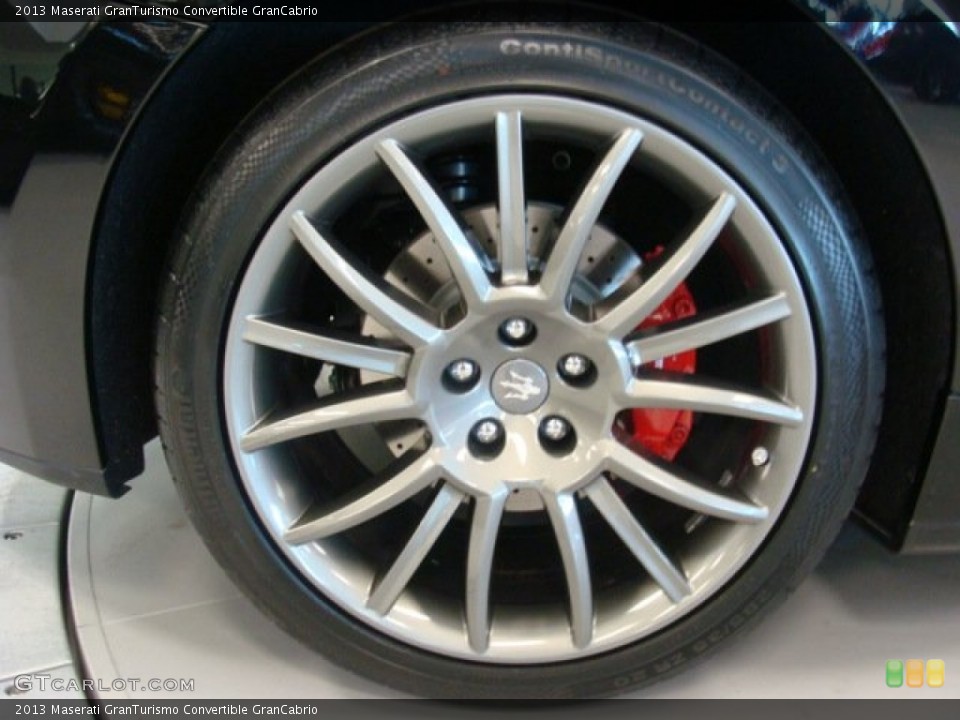 2013 Maserati GranTurismo Convertible GranCabrio Wheel and Tire Photo #74800628
