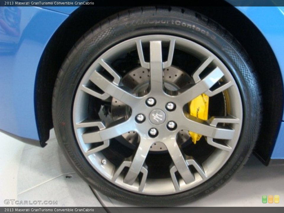 2013 Maserati GranTurismo Convertible GranCabrio Wheel and Tire Photo #74801526