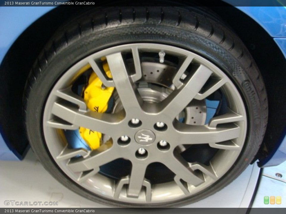 2013 Maserati GranTurismo Convertible GranCabrio Wheel and Tire Photo #74801543