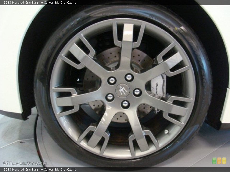 2013 Maserati GranTurismo Convertible GranCabrio Wheel and Tire Photo #74802283