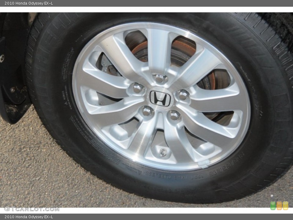 2010 Honda Odyssey EX-L Wheel and Tire Photo #74811800