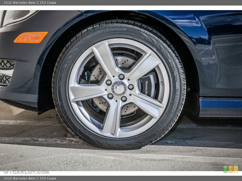 2013 Mercedes-Benz C 250 Coupe Wheel and Tire Photo #74818448