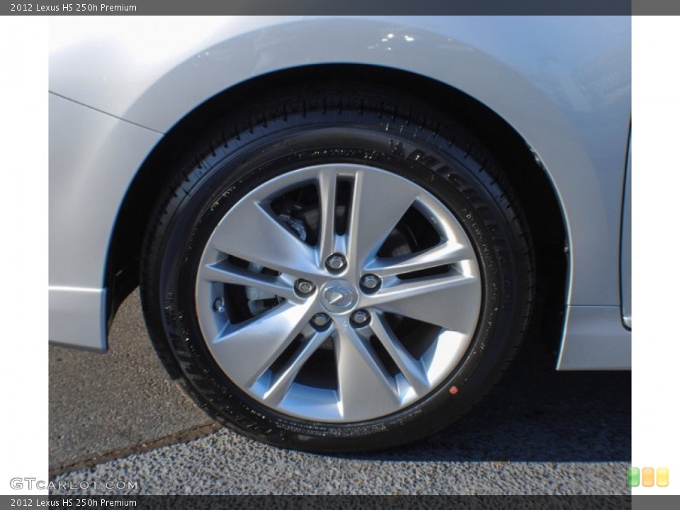 2012 Lexus HS 250h Premium Wheel and Tire Photo #74818562