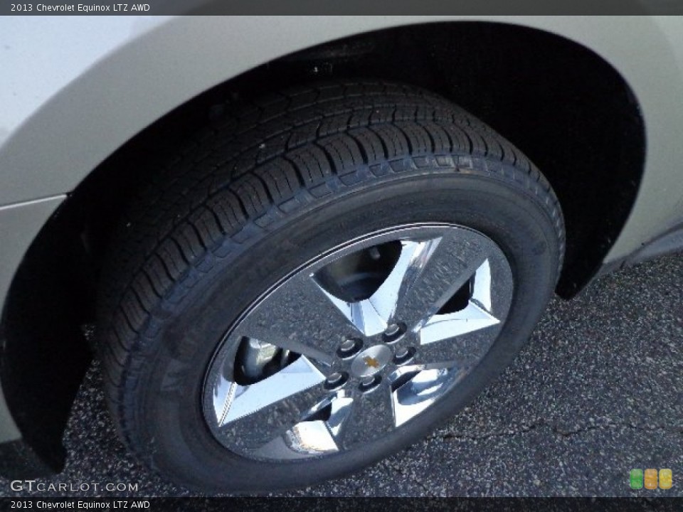2013 Chevrolet Equinox LTZ AWD Wheel and Tire Photo #74820245