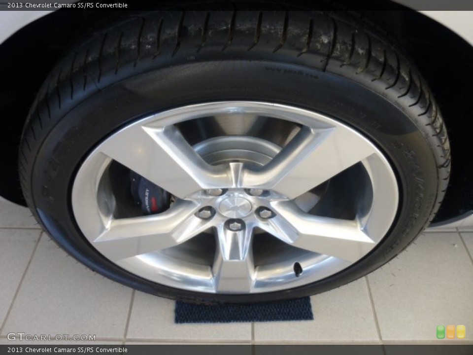 2013 Chevrolet Camaro SS/RS Convertible Wheel and Tire Photo #74823146