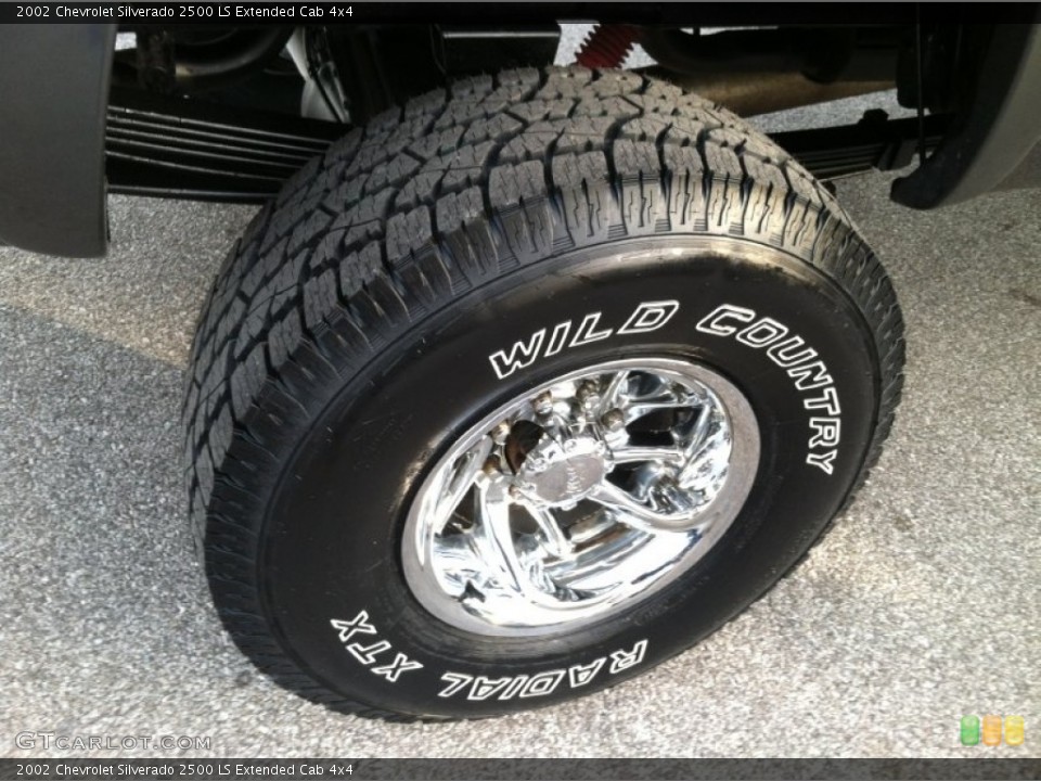 2002 Chevrolet Silverado 2500 Custom Wheel and Tire Photo #74824392