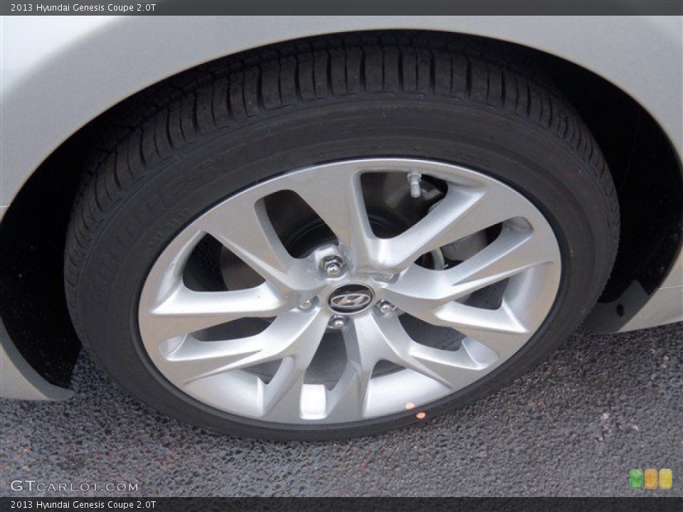 2013 Hyundai Genesis Coupe 2.0T Wheel and Tire Photo #74836034