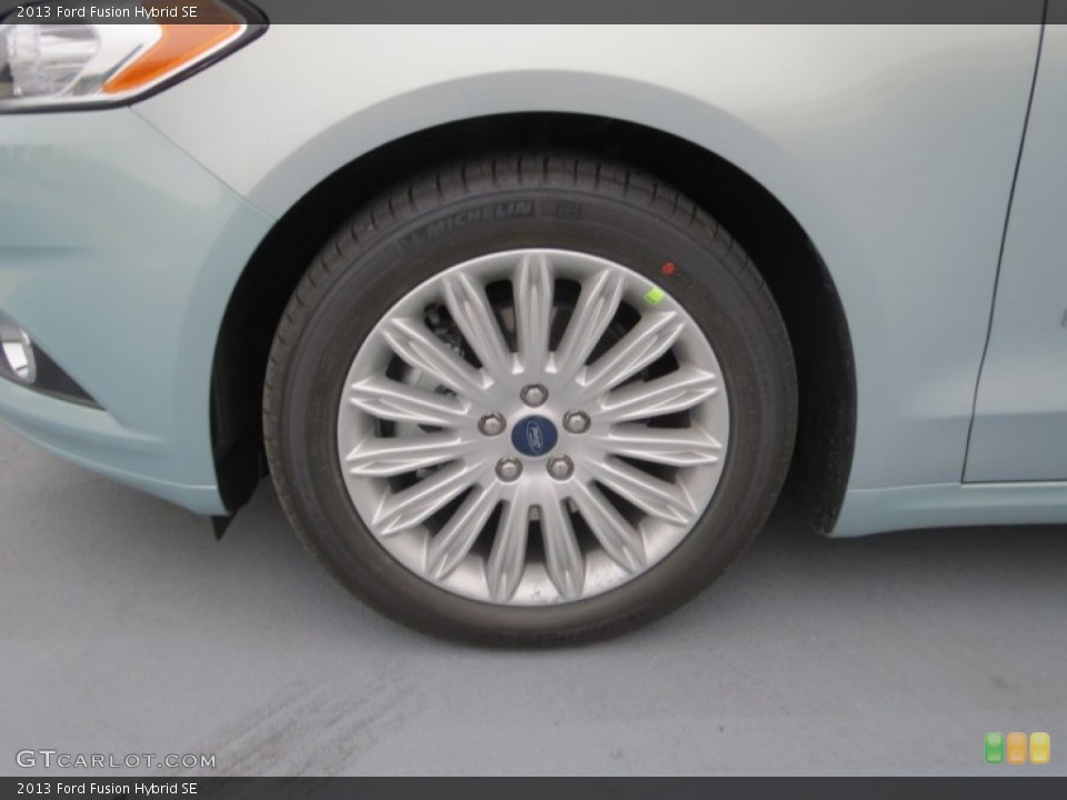 2013 Ford Fusion Hybrid SE Wheel and Tire Photo #74838830