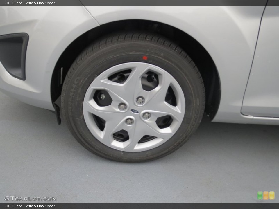 2013 Ford Fiesta S Hatchback Wheel and Tire Photo #74839301