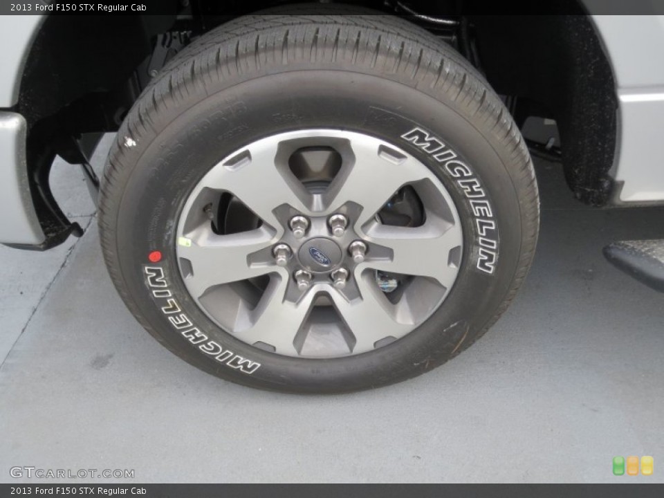 2013 Ford F150 STX Regular Cab Wheel and Tire Photo #74841629