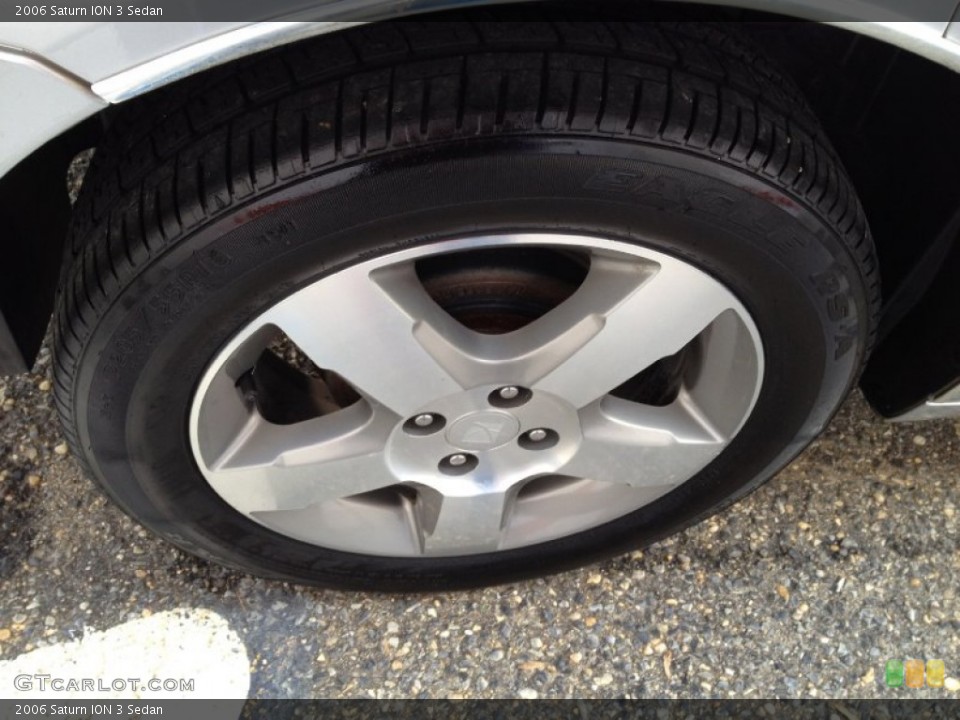 2006 Saturn ION 3 Sedan Wheel and Tire Photo #74841902