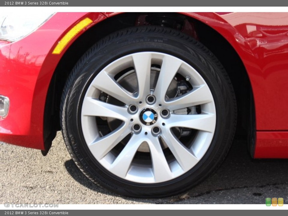 2012 BMW 3 Series 328i Convertible Wheel and Tire Photo #74842736