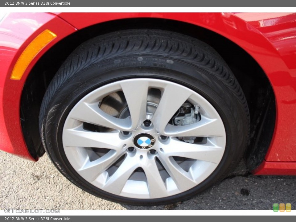 2012 BMW 3 Series 328i Convertible Wheel and Tire Photo #74842751