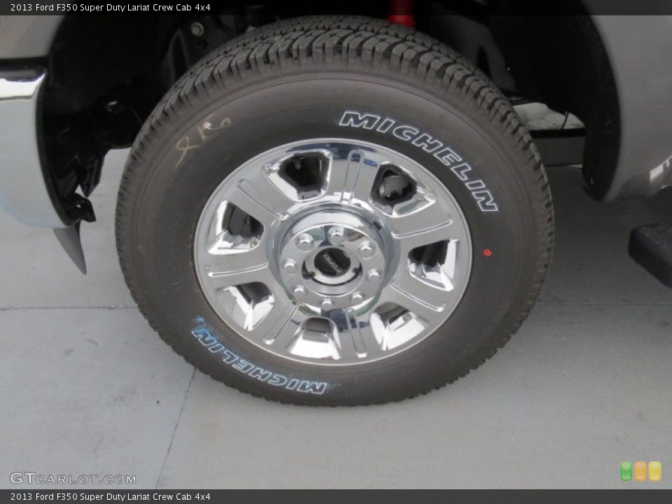 2013 Ford F350 Super Duty Lariat Crew Cab 4x4 Wheel and Tire Photo #74845832