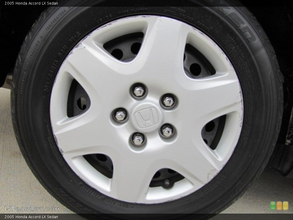 2005 Honda Accord LX Sedan Wheel and Tire Photo #74848943