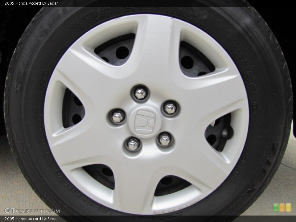 2005 Honda Accord LX Sedan Wheel and Tire Photo #74848946